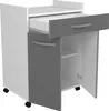 wózek 60 cm - 1 szuflada i 1 drzwiczki - 60 x 44 x 81 cm - Podgląd zdjęcia produktu 4