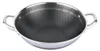 Wok en acier inoxydable Ø36cm induction anti-adhérent Voir les images du produit 2