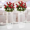 2 Stück Hochzeit Blumenständer Acryl Vase Stand Tabletop Produktbild-Vorschau 5