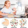 2 Stück Brillenetui Floral Damen, Tragbar Blumen Produktbild-Vorschau 3