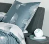 Janine Mako-Satin Bettwäsche J.D. 87073 blaugrün 240x220 cm Produktbild-Vorschau 3