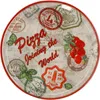 zestaw 4 talerzy do pizzy Moscow & Red zielony czerwony Podgląd zdjęcia produktu 2