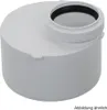 REHAU RAUPIANO PLUS, Übergangsrohr, kurz, DN 110/75, 1 Stk. Produktbild-Vorschau 4