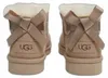 UGG Ultra Mini Bailey Bow botki buty damskie beżowe Podgląd zdjęcia produktu 3
