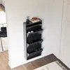 Vozík na topánky "Sokndal" so 4 chlopňami kov 118 x 50 x 15 Náhľad obrázku produktu 6