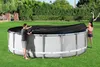 Bestway® PVC-Abdeckplane Ø 493 cm, schwarz, rund Produktbild-Vorschau 11
