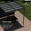 Blumfeldt Pergola, 3x3 m - Wodoodporny dach z poliestru, Podgląd zdjęcia produktu 3
