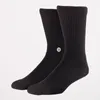 Stance Icon 3 Pack Crew Socken Schwarz Produktbild-Vorschau 1