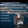 Multipower MP1-6 AGM Bleiakku 6V 1Ah – F4,8 mm Produktbild-Vorschau 2