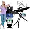 STAHLMANN® Bügelbrett für Dampfbügelstation [130x48 cm Produktbild-Vorschau 1