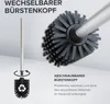 3-in-1 Toiletset aus Edelstahl | Mit siliconener Produktbild-Vorschau 5