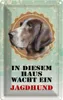 vianmo Blechschild 18x12 cm Hund in diesem Haus wacht ein Produktbild-Vorschau 1