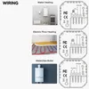 Chytrý termostat TUYA pro domácnost 1,32'' obrazovka WIFI Náhled obrázku produktu 2