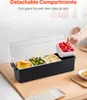 VEVOR gekühlter Gewürzbehälter Zutatenbehälter mit 4 Produktbild-Vorschau 4