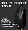 Logitech G203 LIGHTSYNC Gaming Maus schwarz 8000 DPI RGB 6 Produktbild-Vorschau 50