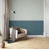 NEWROOM Tapete Blau Vliestapete Streifen - Streifentapete Produktbild-Vorschau 3