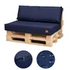 Paletové polštáře 120 x 80 Set pro paletový nábytek Euro Náhled obrázku produktu 1