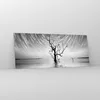 Bilder auf glas - Einteilig - Schwarzweiß Baum See - Produktbild-Vorschau 4
