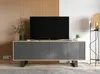 A modern living room with a TV stand and television. Náhled obrázku produktu