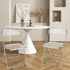 6er Set Acryl Klappstuhl Lounge-Sessel Besuchersstuhl Produktbild-Vorschau 2