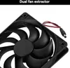 Vodotěsný ventilátor na solární pohon - venkovní ventilátor Náhled obrázku produktu 6