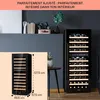 Armoire à vin Klarstein, slim, petite, 2 zones, porte en Voir les images du produit 6