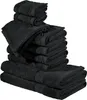 REDBEST Frottier-Set Chicago" 10-teilig schwarz OneSize" Produktbild-Vorschau 1