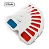 4-częściowe okulary 3D z tektury, okulary anaglifowe z Podgląd zdjęcia produktu 5