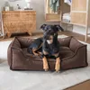 4L Textil HUGO Orthopädisches Hundebett aus Cord mit Produktbild-Vorschau 3