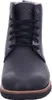 A front view of a black leather boot. Produktbild-Vorschau