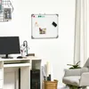 HOMCOM Whiteboard Magnetisch Magnettafel mit 4 Markern10 Produktbild-Vorschau 2