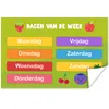 MuchoWow® Poster Kindergarten - Bildung - Woche - Jungen - Produktbild-Vorschau 1