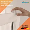 10x Fensterhaken Dekohaken Klemmträger, transparent, zur Produktbild-Vorschau 2