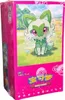 A pink box of Pokemon trading cards with a cartoon cat-like creature on the front. Produktbild-Vorschau