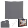 Tenda da sole Relaxdays, 2x2 m, poliestere, impermeabile, Anteprima dell’immagine prodotto 1