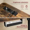 VASAGLE L-förmiger Eckschreibtisch, Höhenverstellbarer Produktbild-Vorschau 6