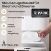 Extralink 6x Staubsaugerbeutel kompatibel mit Dreame L10s Produktbild-Vorschau 3