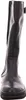 A black leather boot on a white background. Produktbild-Vorschau