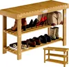 Casaria® 2en1 Meuble à chaussures avec Banc en bois Voir les images du produit 1