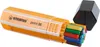 A set of 20 STABILO point 88 fineliner pens in an orange case, with the cap off and pens partially visible. Voir les images du produit