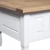 Tavolino stile Messico in legno di pino bianco 100x55x44 cm Anteprima dell’immagine prodotto 12