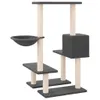 vidaXL Graffiatoio in sisal grigio scuro 94,5 cm Anteprima dell’immagine prodotto 5