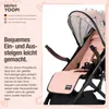 Wózek turystyczny Daliya® YOOPI, składany, z teleskopową Podgląd zdjęcia produktu 3