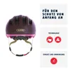 ABUS Kinderhelm Smiley 3.0 ACE LED - Fahrradhelm mit Licht Produktbild-Vorschau 2