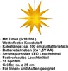 3D Leuchtstern mit warm-weißer LED Beleuchtung, hängend, 6 Produktbild-Vorschau 2