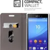 Cadorabo Hülle für Sony Xperia M4 AQUA Schutzhülle in Grau Produktbild-Vorschau 3