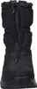 The back view of a black snow boot. Anteprima dell’immagine prodotto