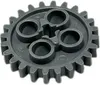 A single dark gray LEGO Technic gear with 24 teeth is shown against a white background. Náhľad obrázku produktu