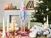 BELIANI Nussknacker-Figur blau Kiefernholz handgefertigte Produktbild-Vorschau 2
