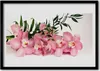 Bild 100x70 MDF-Rahmen Wandkunst Orchideen-Blumen Spa Produktbild-Vorschau 1
